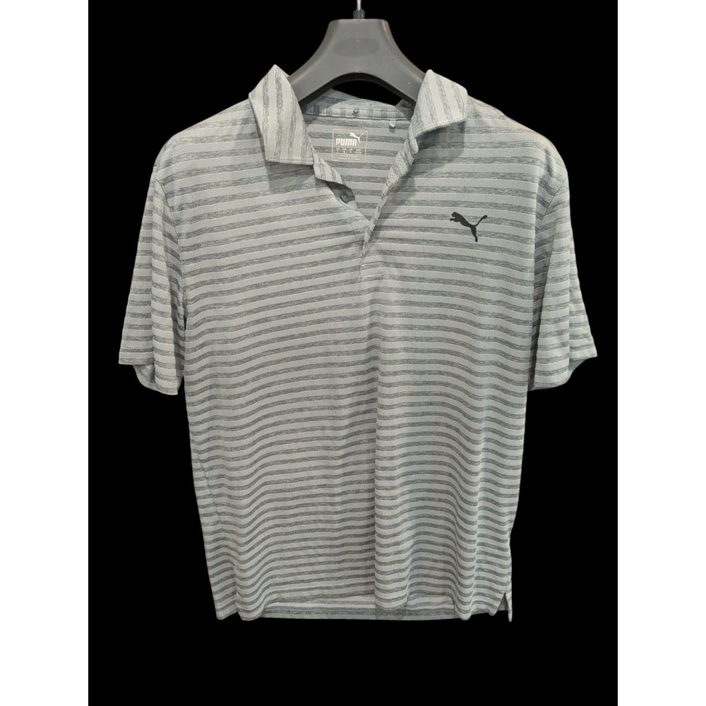 Pu. ma Polo Shirt Men's Large Golf Tennis Button